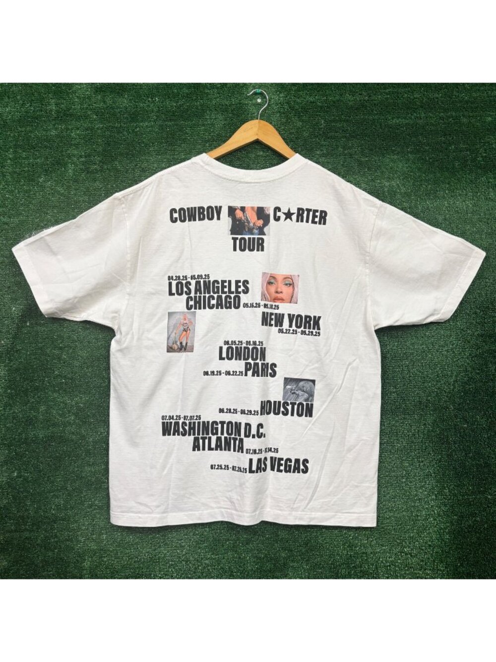 Beyonce Cowboy Carter Rodeo Chitlin Circuit Tour T-Shirt Size Extra Large